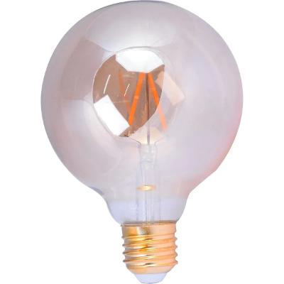 Lâmpada LED Filamento G95 3W Bivolt Liege Globo