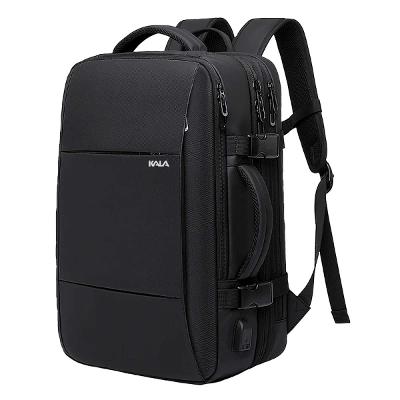 Mochila Travel 40L Preta Kala Notebook 17 USB