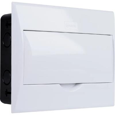 Quadro Distribuição 9 A 12 Disjuntores Liege Embutir Branco