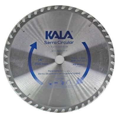 Serra Circular 406mm 48 Dentes 30mm Kala Para Madeira