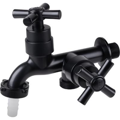 Torneira Máquina De Lavar Liege C66 1/4 De Volta Abs Preto