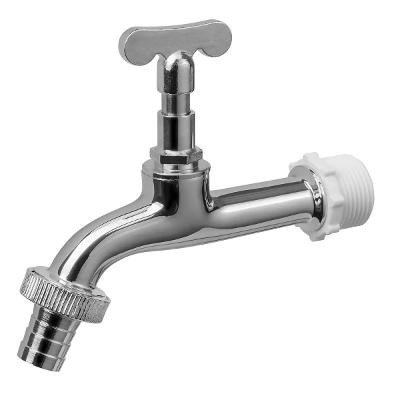 Torneira Jardim Longa Metal Liege 1/2'' X 3/4'' Bico Abs