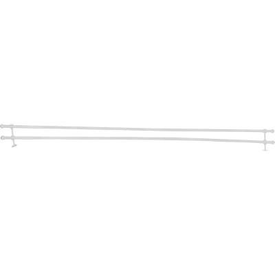 Varão Cortina Duplo 2,00M 19Mm Kala Branco