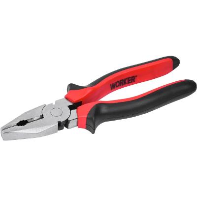 Alicate Universal Worker Aço Forjado 203mm 8 Polegadas