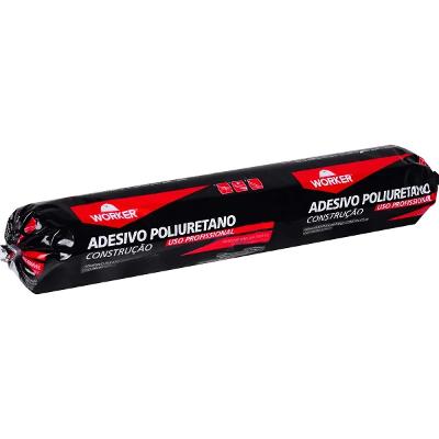 Adesivo Poliuretano 800g Worker Sachê Branco