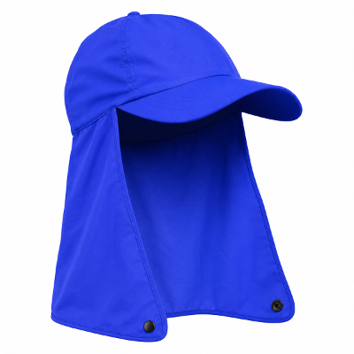 Boné Árabe Worker Brim 100% Algodão Proteção Nuca 56cm