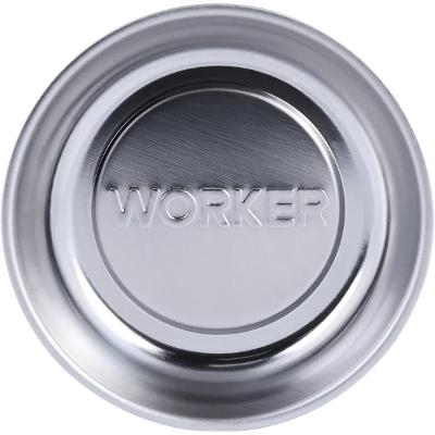 Bandeja Magnética 108mm Worker Aço Inox Para Oficina