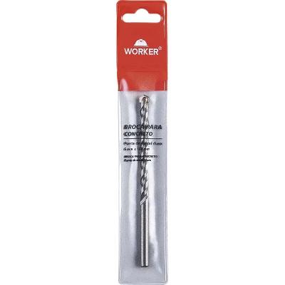 Broca Para Concreto Worker 12mm 150mm Ponta Metal Duro