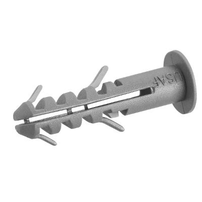 Bucha Com Aba N°10 50mm 50 Peças Worker Nylon
