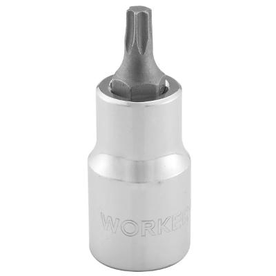 Chave Soquete Torx T-55 Encaixe 1/2 Pol Worker Aço S2