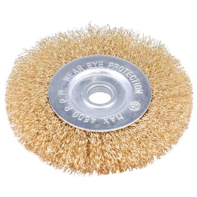 Escova Circular Latonado 4 Pol 1/2 Pol 0,3mm Worker 936065