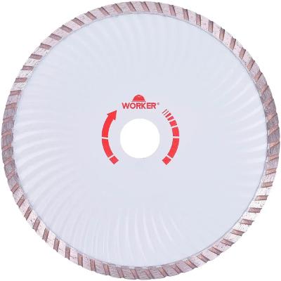 Disco Diamantado Turbo Worker 110mm X 20mm Com Bucha 16mm