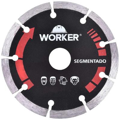 Disco Diamantado Segmentado 125Mm 22,23Mm Worker 405230