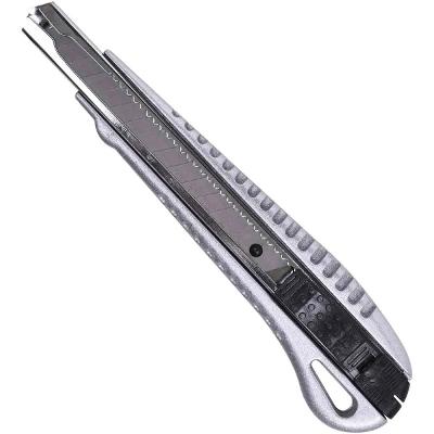 Estilete Profissional 18mm Metalico Worker Guia Reforçada