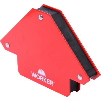 Esquadro Magnético Para Solda 10kg Worker 14mm 120mm
