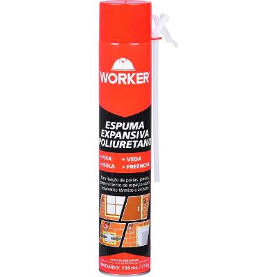 Espuma Expansiva Poliuretano Pu Worker 735ml 712g 290939