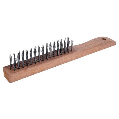 Escova Limpeza Pesada Worker Aço Carbono 3 Fileiras 28,5cm