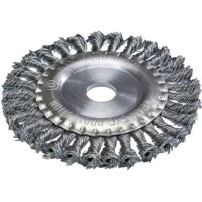Escova Circular Trançada Worker 6 Polegadas Furo 7/8 0,5mm