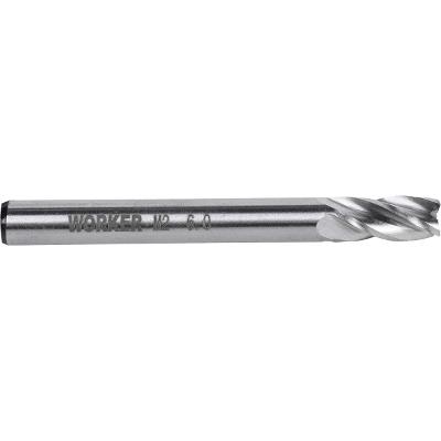 Fresa De Topo Reto 6mm Haste 6mm Aço M2 Worker 217858