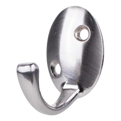 Kit 3 Ganchos De Parede Worker Cromado 86mm X 138mm