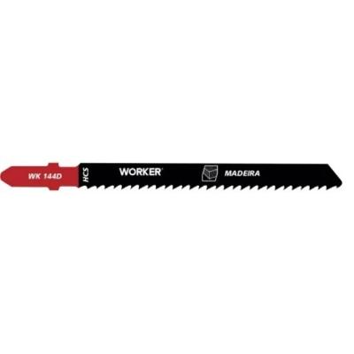 Kit 5 Lâminas Serra Tico Tico 100mm 8 Dentes HCS Worker