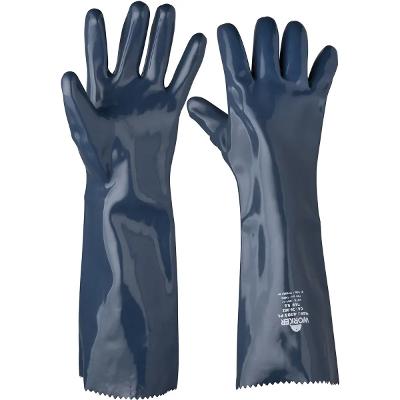Luva Pvc Lisa 35cm Sem Forro Worker Tamanho G 9,5 Par