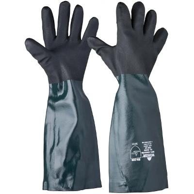 Luva De Pvc Forrada 25cm Tamanho 9,5 G Worker