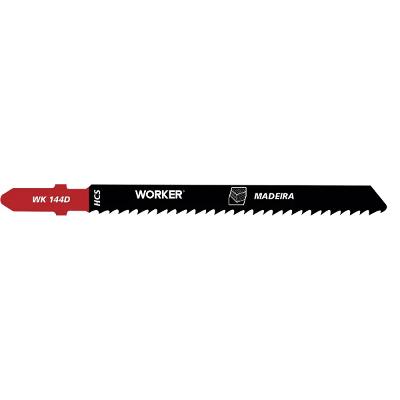 Kit 5 Lâminas Serra Tico Tico 100mm 6 Dentes Worker HCS