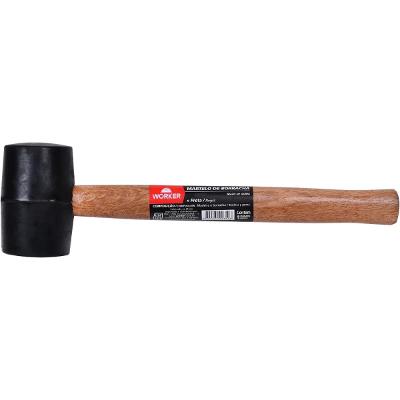 Martelo Borracha 40mm Madeira Worker