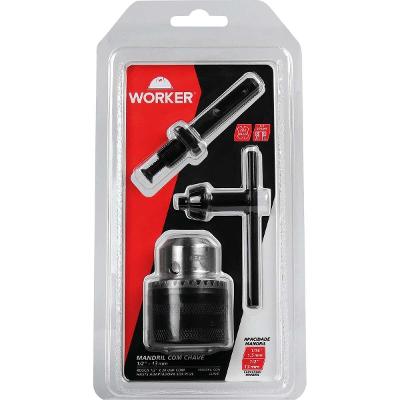 Mandril 13mm 1/2 Pol Com Adaptador SDS Plus Worker