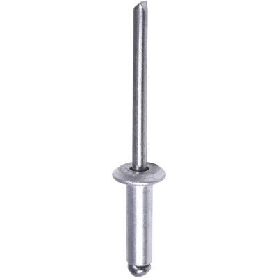 Rebite De Repuxo Alumínio 4,0x25mm 100 Peças Worker Fixação
