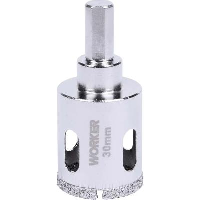 Serra Copo Diamantada 30mm Triangular Worker