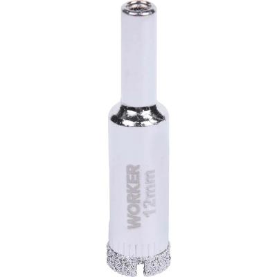 Serra Copo Diamantada Para Vidro 12mm 50mm Worker 234663