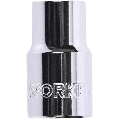 Soquete Torx 1/2'' E24 Aço Cromo Vanádio Worker Multidentado