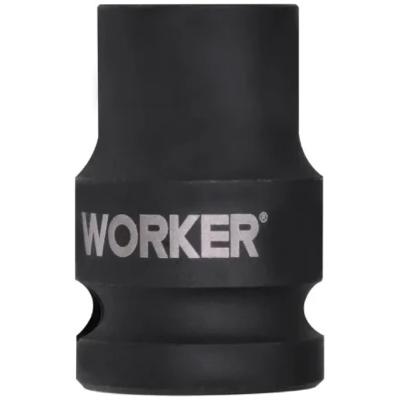 Soquete Sextavado Impacto 15mm Encaixe 1/2'' Worker