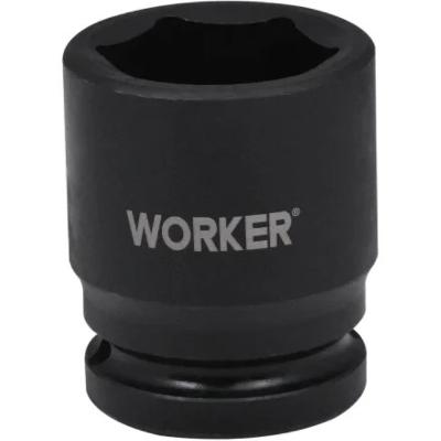 Soquete Sextavado Impacto 1/2'' 22mm Worker