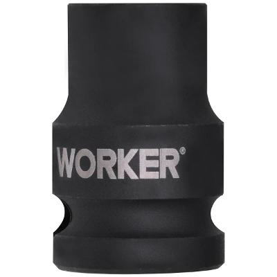 Soquete Sextavado Impacto 1/2'' 10mm Cromo Molibdênio Worker
