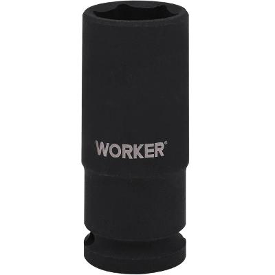 Soquete Longo Impacto 22mm 1/2'' Worker 401803