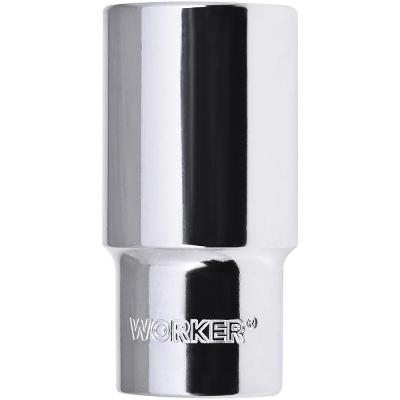Soquete Estriado Longo 27mm 1/2'' Worker 1749