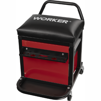Banqueta Mecânico Worker Bfw 150 150 Kg Com Rodízios
