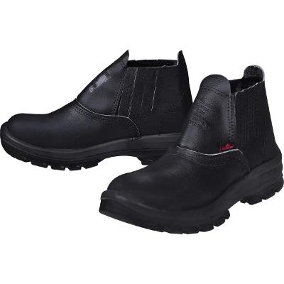 Botina De Segurança Worker Couro Liso Biqueira PVC Tamanho 40
