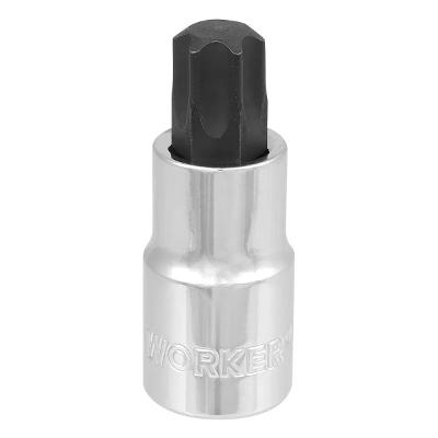 Chave Soquete Torx Encaixe 1/2'' T-60 Worker Pro Curto