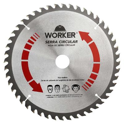 Disco De Serra Widea 250mm 48 Dentes Furo 30mm Worker