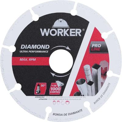 Disco Corte Diamantado 230mm Furo 22,22mm Worker 942057