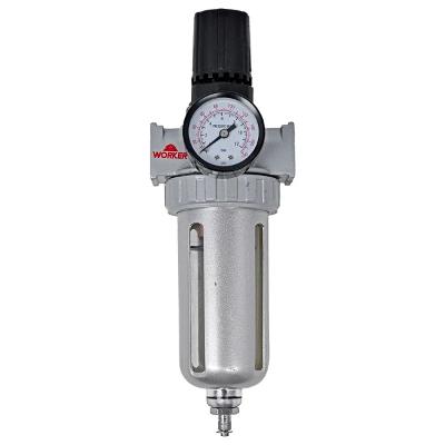 Filtro Regulador De Pressão 1/4 NPT 10 Bar Worker 427608