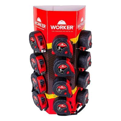 Expositor 12 Trenas Worker 5m 19mm Emborrachada Profissional