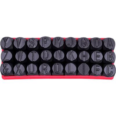 Jogo De Punção Alfabeto 12mm 26 Peças Worker 141917