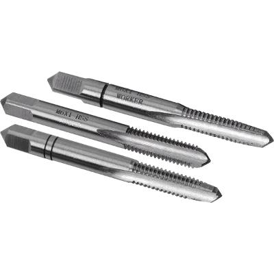 Jogo De Macho Manual M6 X 1mm Worker Com 3 Pecas