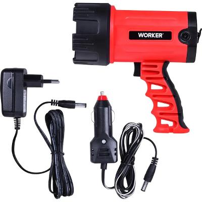 Lanterna Recarregável Super LED 200 Lumens 3W Worker