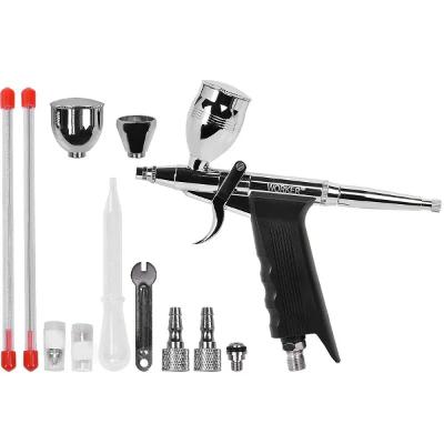 Kit Aerógrafo 16 Peças Worker 0,2mm 0,3mm 0,5mm 977039